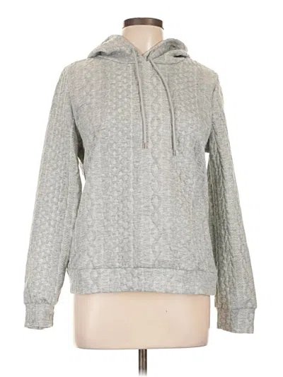 Pre-owned Shein Pullover Hoodie In Gray