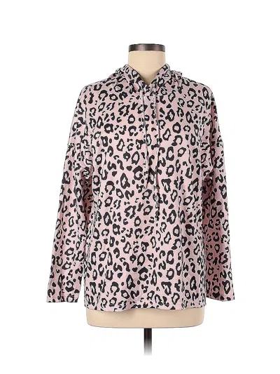 Pre-owned Shein Pullover Hoodie In Pink