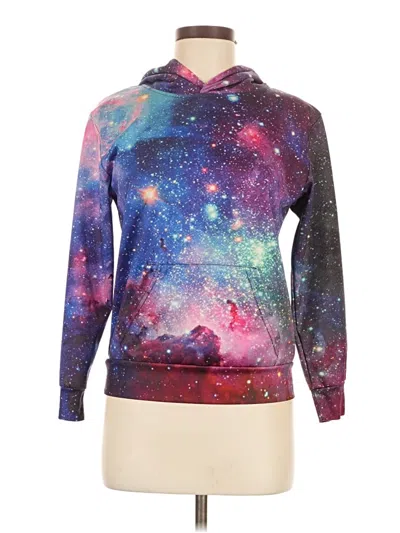 Pre-owned Shein Pullover Hoodie In Purple