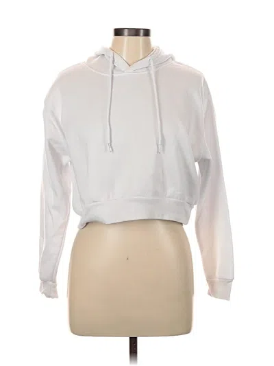 Pre-owned Shein Pullover Hoodie In Silver