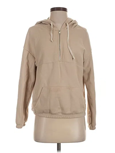 Pre-owned Shein Pullover Hoodie In Tan