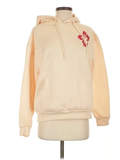 Pre-owned Shein Pullover Hoodie In Tan