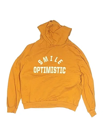 Pre-owned Shein Kids' Pullover Hoodie In Yellow