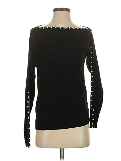 Pre-owned Shein Pullover Sweater In Black