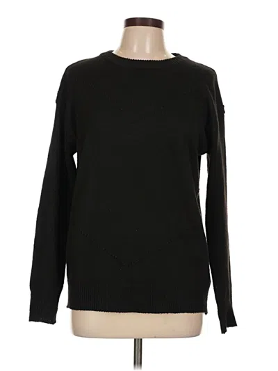 Pre-owned Shein Pullover Sweater In Black