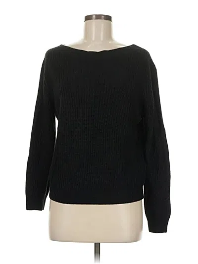Pre-owned Shein Pullover Sweater In Black