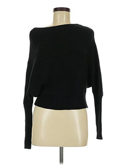 Pre-owned Shein Pullover Sweater In Black