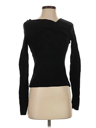 Pre-owned Shein Pullover Sweater In Black
