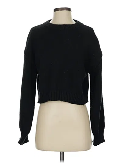 Pre-owned Shein Pullover Sweater In Black