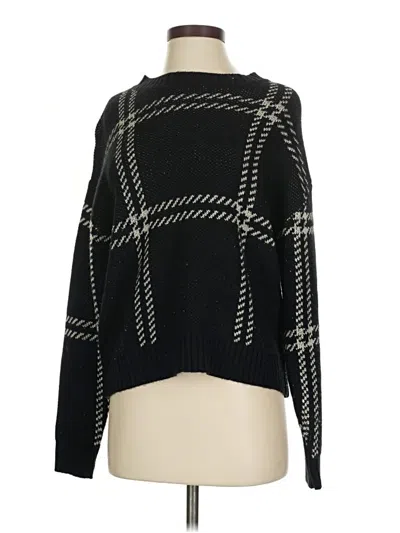 Pre-owned Shein Pullover Sweater In Black