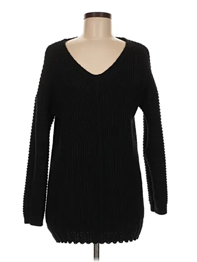 Pre-owned Shein Pullover Sweater In Black