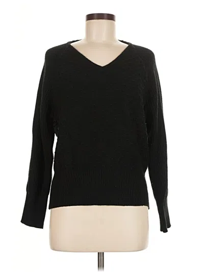 Pre-owned Shein Pullover Sweater In Black