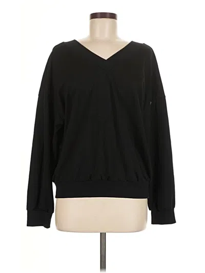 Pre-owned Shein Pullover Sweater In Black