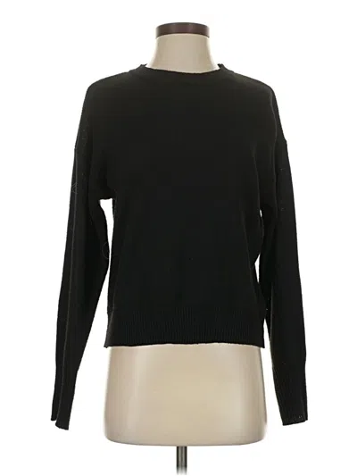 Pre-owned Shein Pullover Sweater In Black