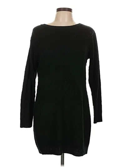 Pre-owned Shein Pullover Sweater In Black
