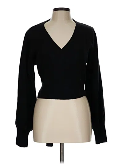 Pre-owned Shein Pullover Sweater In Black