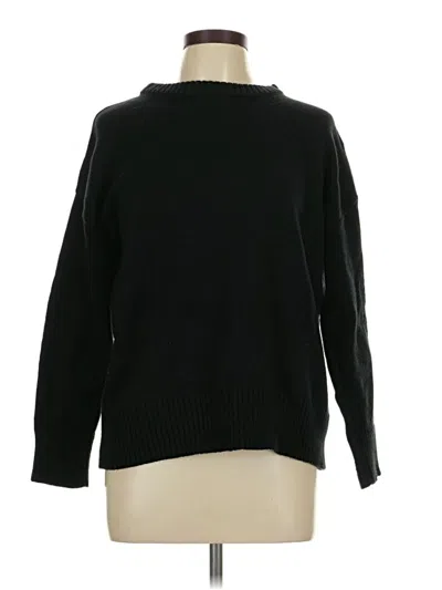 Pre-owned Shein Pullover Sweater In Black