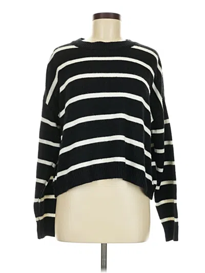 Pre-owned Shein Pullover Sweater In Black
