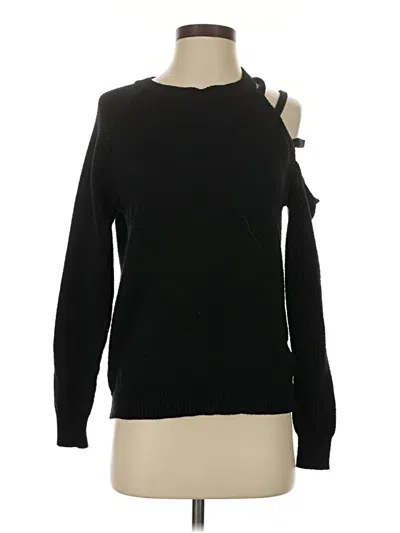 Pre-owned Shein Pullover Sweater In Black