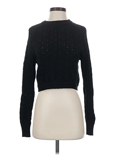 Pre-owned Shein Pullover Sweater In Black
