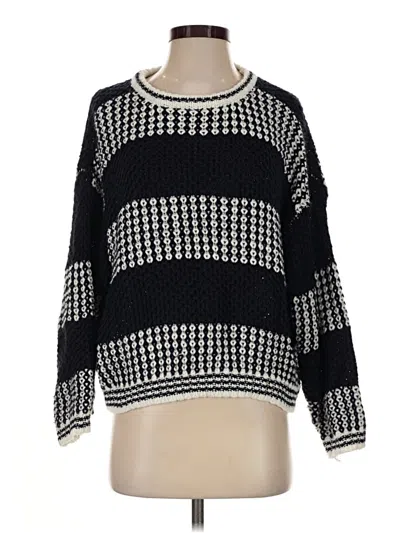 Pre-owned Shein Pullover Sweater In Black
