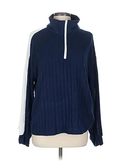 Pre-owned Shein Pullover Sweater In Blue