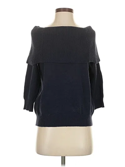 Pre-owned Shein Pullover Sweater In Blue