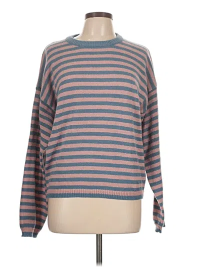 Pre-owned Shein Pullover Sweater In Blue