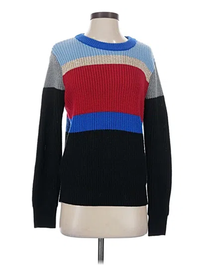 Pre-owned Shein Pullover Sweater In Blue