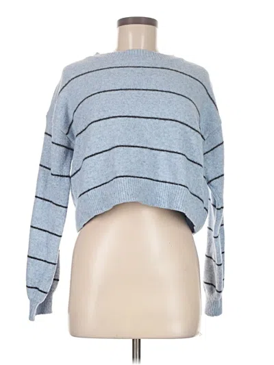 Pre-owned Shein Pullover Sweater In Blue