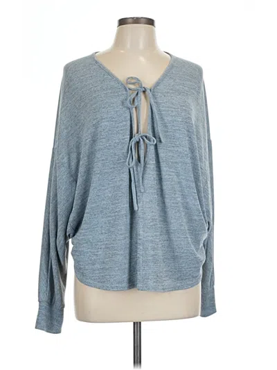 Pre-owned Shein Pullover Sweater In Blue