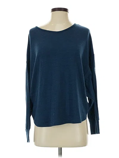 Pre-owned Shein Pullover Sweater In Blue