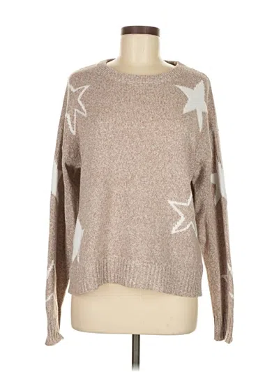 Pre-owned Shein Pullover Sweater In Brown