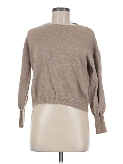 Pre-owned Shein Pullover Sweater In Brown