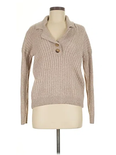 Pre-owned Shein Pullover Sweater In Brown