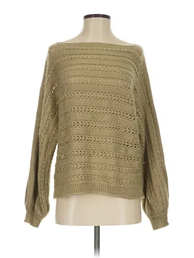 Pre-owned Shein Pullover Sweater In Brown