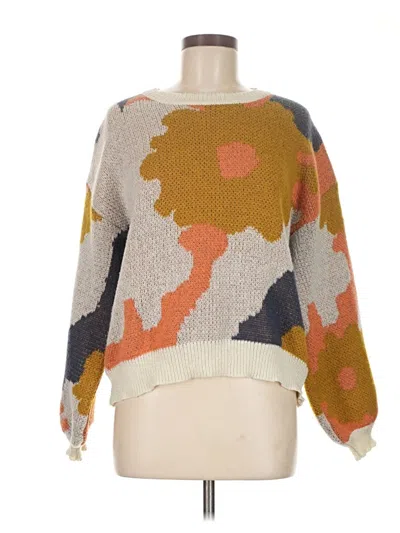 Pre-owned Shein Pullover Sweater In Brown