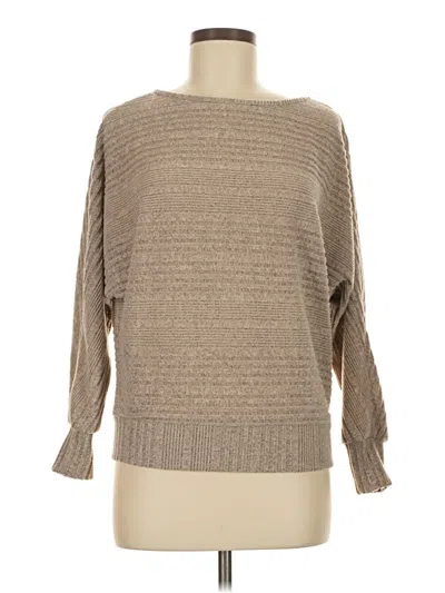 Pre-owned Shein Pullover Sweater In Brown