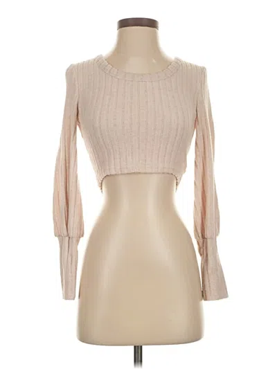 Pre-owned Shein Pullover Sweater In Brown