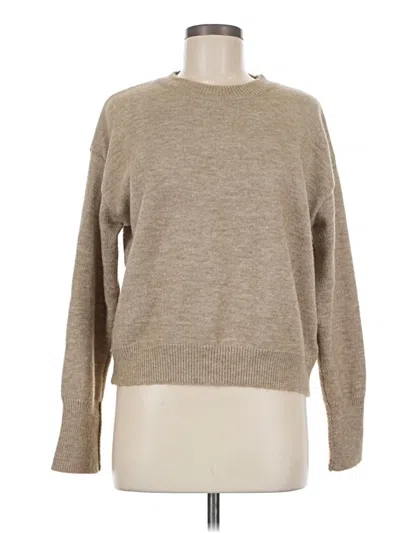 Pre-owned Shein Pullover Sweater In Brown