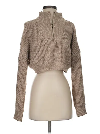 Pre-owned Shein Pullover Sweater In Brown