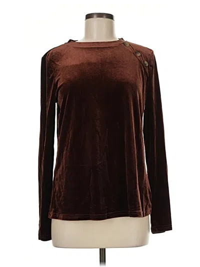 Pre-owned Shein Pullover Sweater In Brown