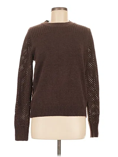 Pre-owned Shein Pullover Sweater In Brown