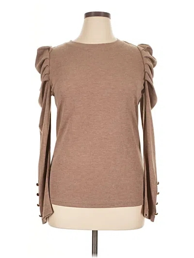 Pre-owned Shein Pullover Sweater In Brown