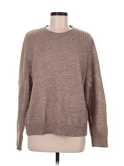 Pre-owned Shein Pullover Sweater In Brown