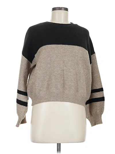 Pre-owned Shein Pullover Sweater In Brown