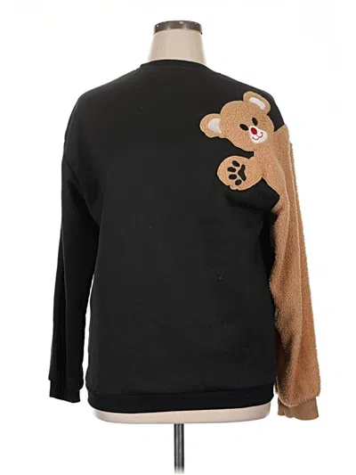 Pre-owned Shein Pullover Sweater In Brown