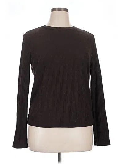 Pre-owned Shein Pullover Sweater In Brown