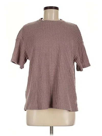 Pre-owned Shein Pullover Sweater In Brown