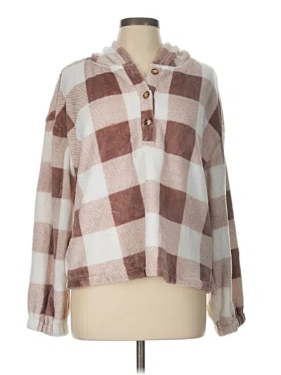 Pre-owned Shein Pullover Sweater In Brown